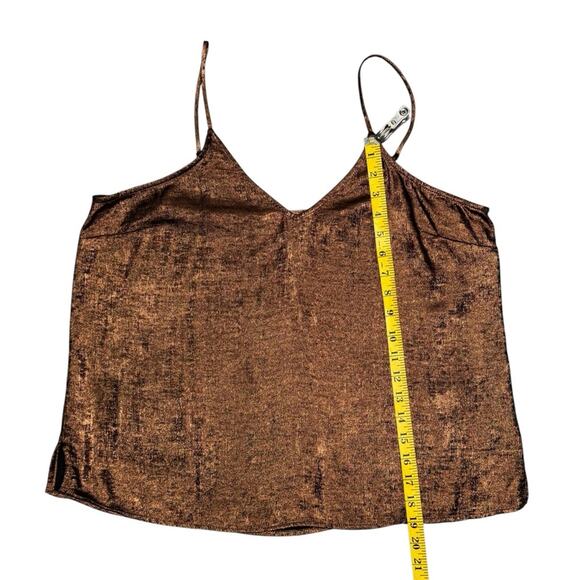 A new day Womens Metallic Bronze Set Size L/M Feminine Holiday Comfy Soft - Picture 9 of 14